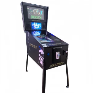 Pinups Poper 32" Home Pinball Machine with 1797 Games | 3-Screen FX3 Multi-Game Arcade