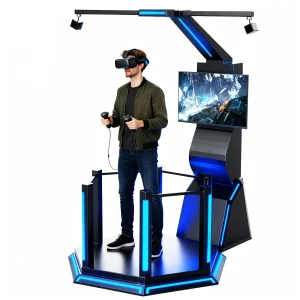Omni-Directional VR Motion Platform | All-in-One VR Experience Center System for Theme Parks & Entertainment Venues | 200+ Games with Remote Content Updates