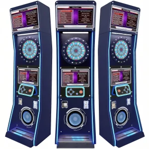 Championship Pro Dart Machine - Fully Automatic Electronic Dartboard with Global Online Play | Premier Bar & Entertainment Venue Sports Simulator 1 unit