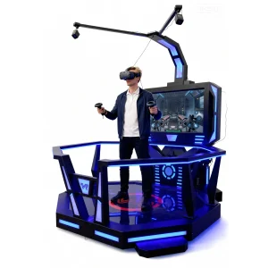 VR Fire Safety Training System - Immersive Walking Platform & Intelligent Firefighting Simulation for Education Centers | 200+ Scenarios with Remote Updates