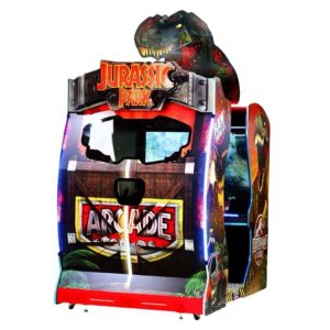 Jurassic Dinosaur Hunter - Large Dual-Player Light Gun Shooting Arcade Simulator | Coin-Operated Amusement Equipment for Arcades & FECs